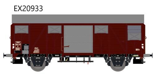 Exact-Train 20933 SBB CFF K4 EUROP mit aluminium Luftklappen Epoche III Nr. 50621